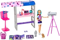 Coffret poupée Stacie et chambre Conquête spatiale Barbie Space Discovery - Notre exclusivité