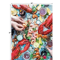 Cra-Z-Art - Dennis Prescott 1000pc Puzzle - Summer Vibes Seafood
