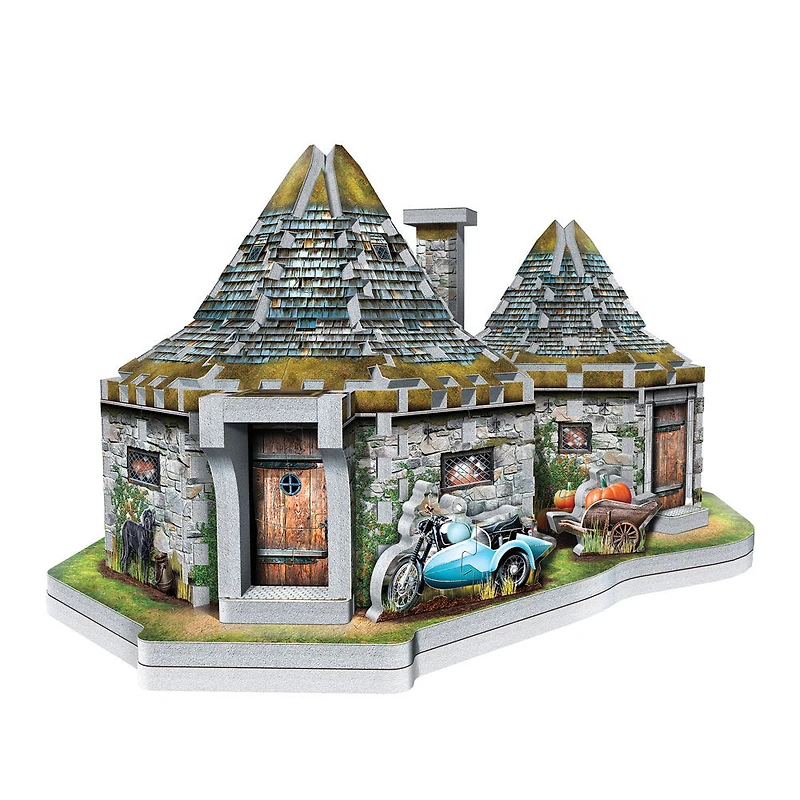 Harry Potter - WREBBIT 3D Jigsaw Puzzle - Hagrid's Hut  - 270 Pieces