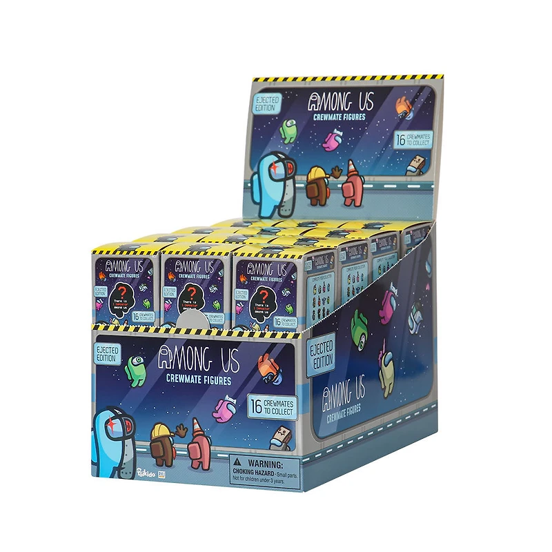Emballage opaque de 1 figurine Among Us - 1 par commande, la couleur peut varier (Chacun vendu séparément, sélectionné au hasard)