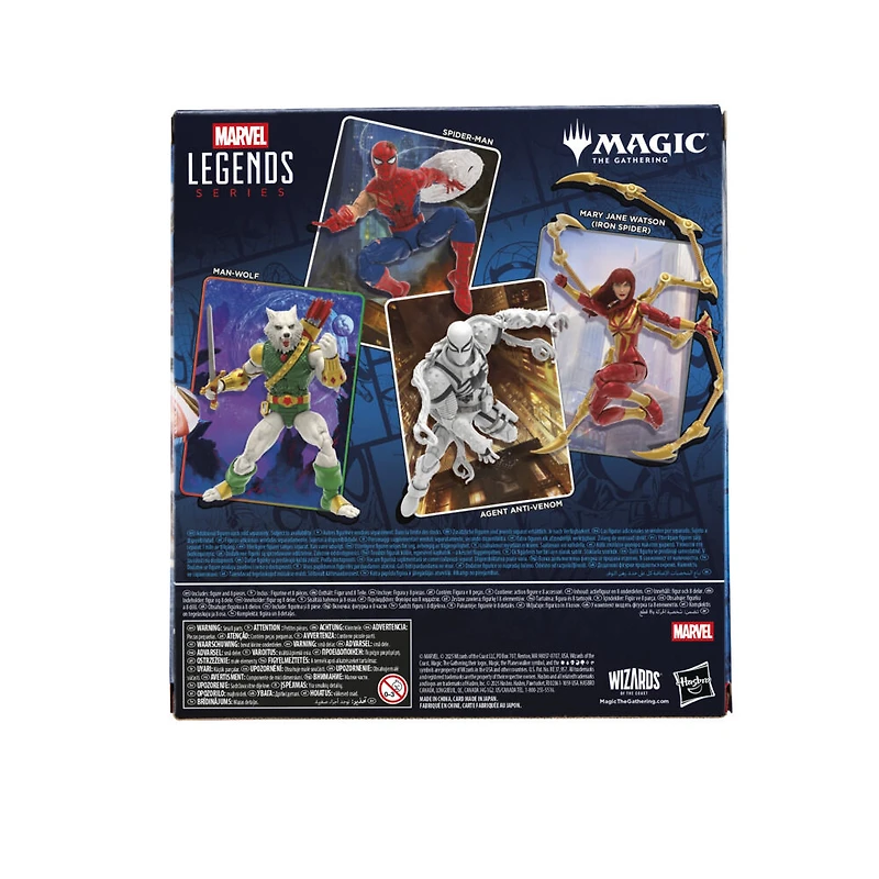 Marvel Legends Series Magic: The Gathering, figurine Mary Jane Watson (Iron Spider) avec carte premium exclusive