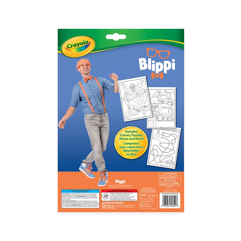 Crayola Colouring & Activity Book, Blippi