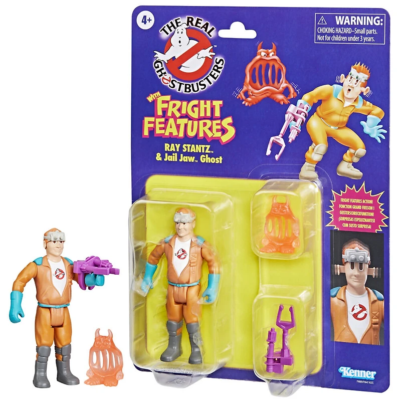 Ghostbusters Kenner Classics The Real Ghostbusters, pack de figurines Ray Stantz avec fantôme Jail Jaw
