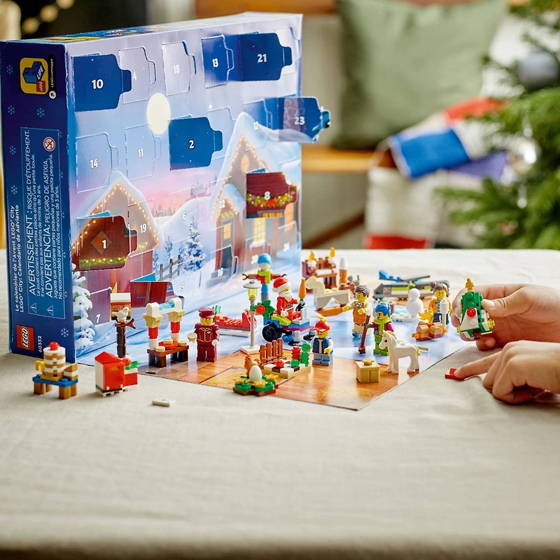 Le calendrier de l'Avent LEGO City Ensemble de construction 60352 (287 pièces)