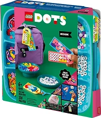 LEGO DOTS Méga-ensemble de décorations pour sac - Messages 41949 Ensemble de créations artisanales (228 Pièces)