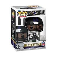 Funko Pop! NFL: Baltimore Ravens - Ray Lewis (White Jersey) Figurine En Vinyle