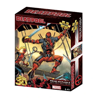 Marvel Deadpool 300pc Lenticular Puzzle