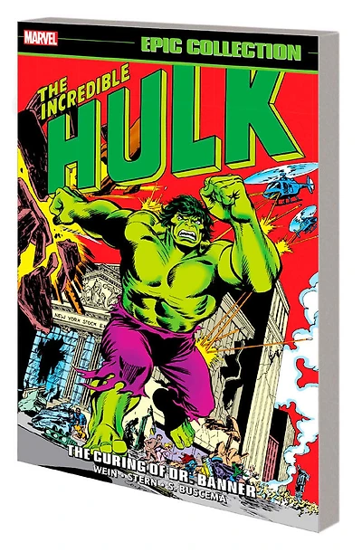 Incredible Hulk Epic Collection: The Curing Of Dr. Banner - Édition anglaise