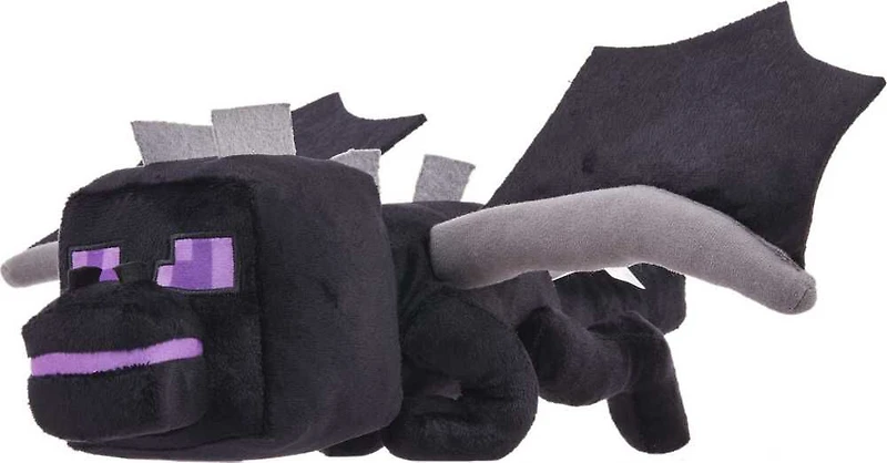 Peluche Minecraft Dragon de l'Ender avec effets sonores et lumineux