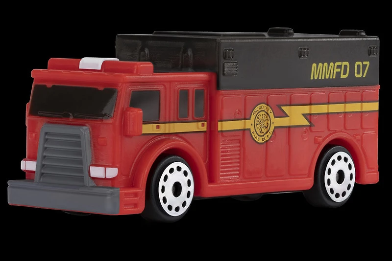 Micro Machines - Ensemble de jeu transformable - Services d'incendie