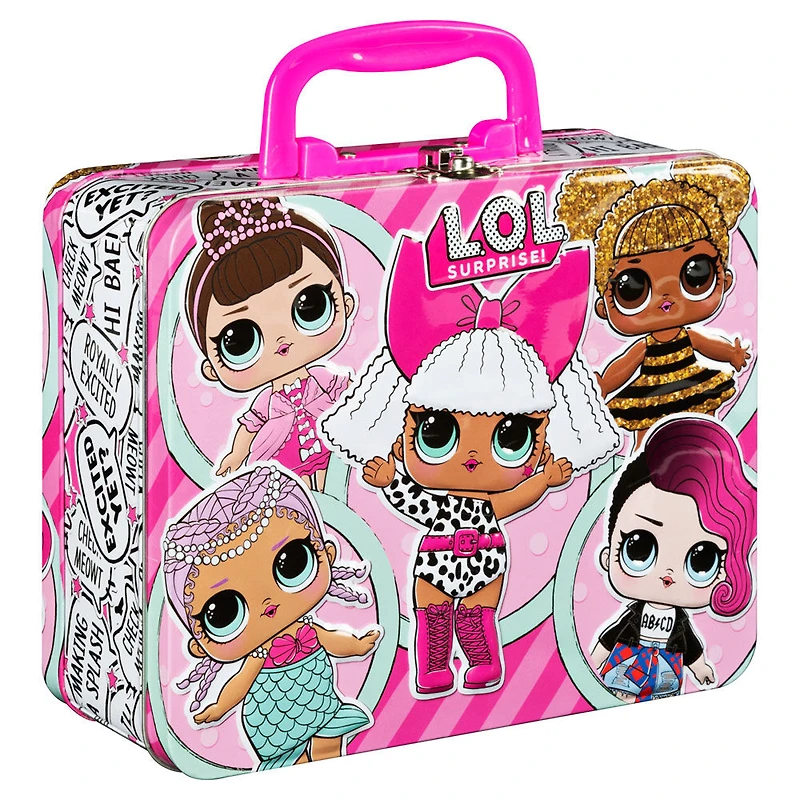 L.O.L. Surprise! 48-Piece Puzzle in Tin With Handle