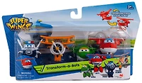 Super Wings Robot Transformable ensemble de 4