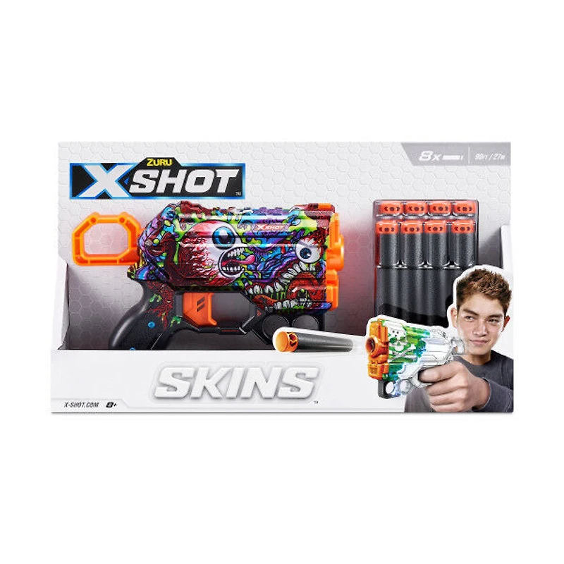 Zuru X-Shot Skins Menace Dart Blaster