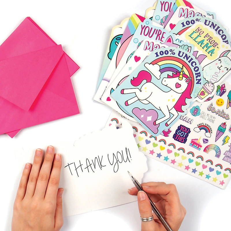 Ensemble de papeterie 100% Magic Fashion Angels - Édition anglaise