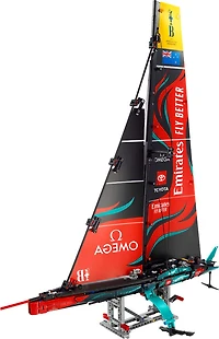 LEGO Technic Emirates Team New Zealand AC75 Yacht, Racing Boat Building Kit, Sailboat Set for Adults, 42174