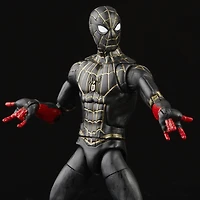 Marvel Legends Series Spider-Man costume noir et or, figurine de collection - Notre exclusivité