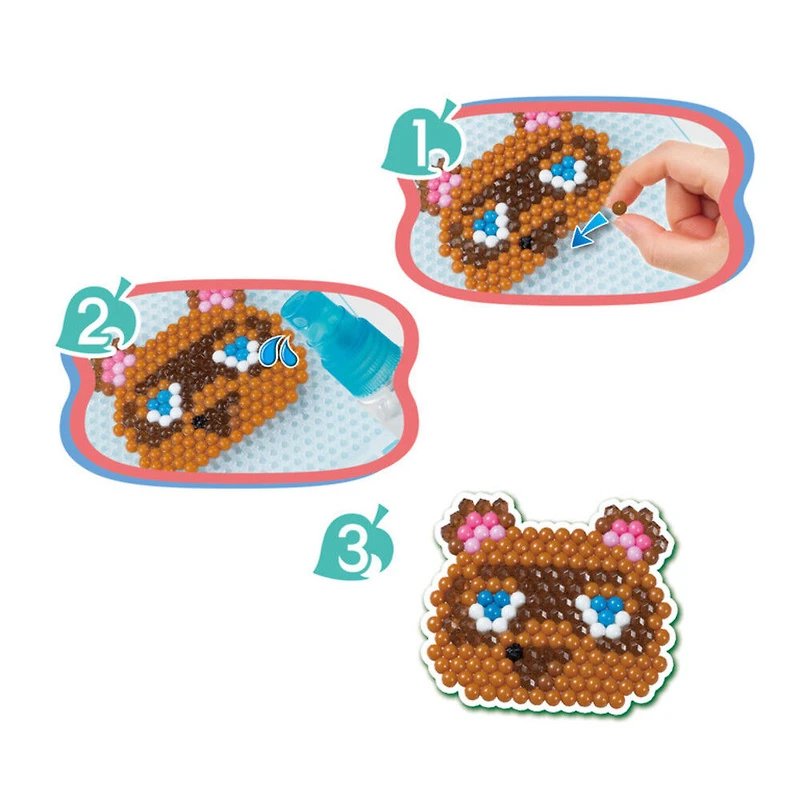 Aquabeads Animal Crossing: New Horizons Kit complet d'art et d'artisanat pour enfants - plus de 870 perles pour créer vos villageois préférés!
