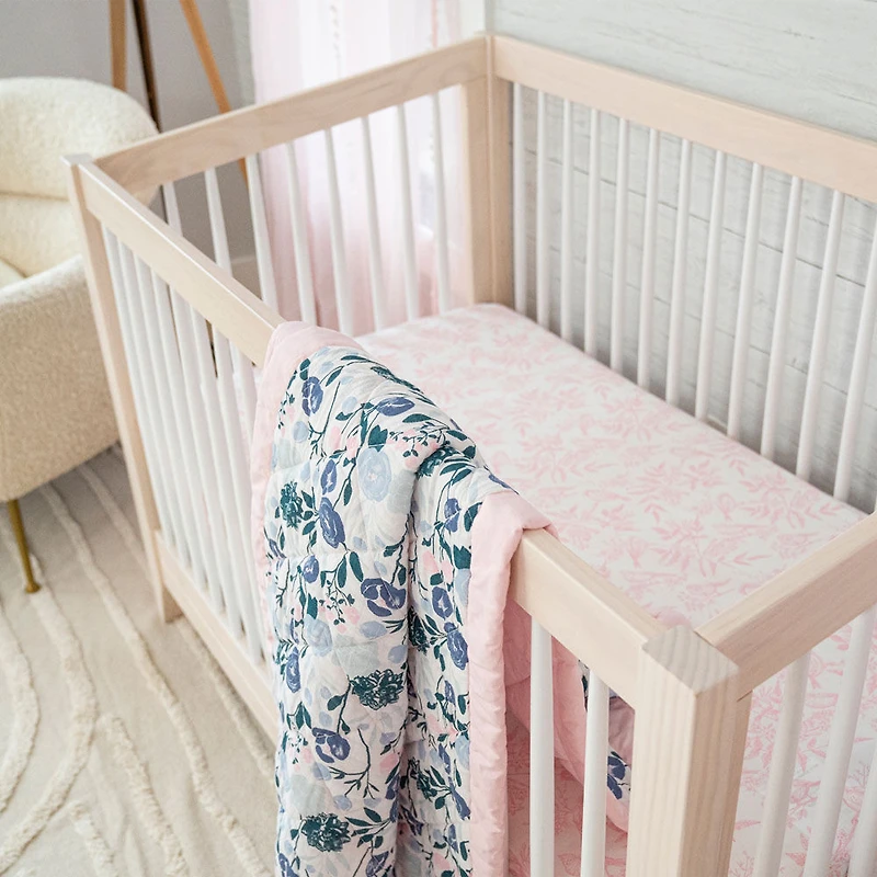 Drap De Coton Tissé - Fleurs S'Épanouissent 2Pk