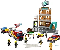 LEGO La brigade de pompiers 60321 Ensemble de construction (766 pièces)
