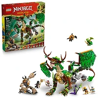 LEGO NINJAGO Le Dragon de la Vie, Jouet Dragon, Ensemble de Construction avec 8 Figurines 71859
