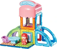 Magformers - Ensemble Magasin de crème glacée