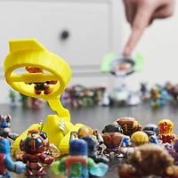 Million Warriors, Coffret de 20 figurines à collectionner, 1 lanceur, Affiche de collection, 1 guerrier rare inclus dans chaque coffret (plusieurs modèles disponibles)