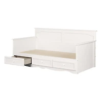 Meubles South Shore, Daybed with Storage - Pure White