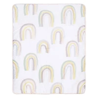 Painted Rainbow 4 Pc Crib Bedding