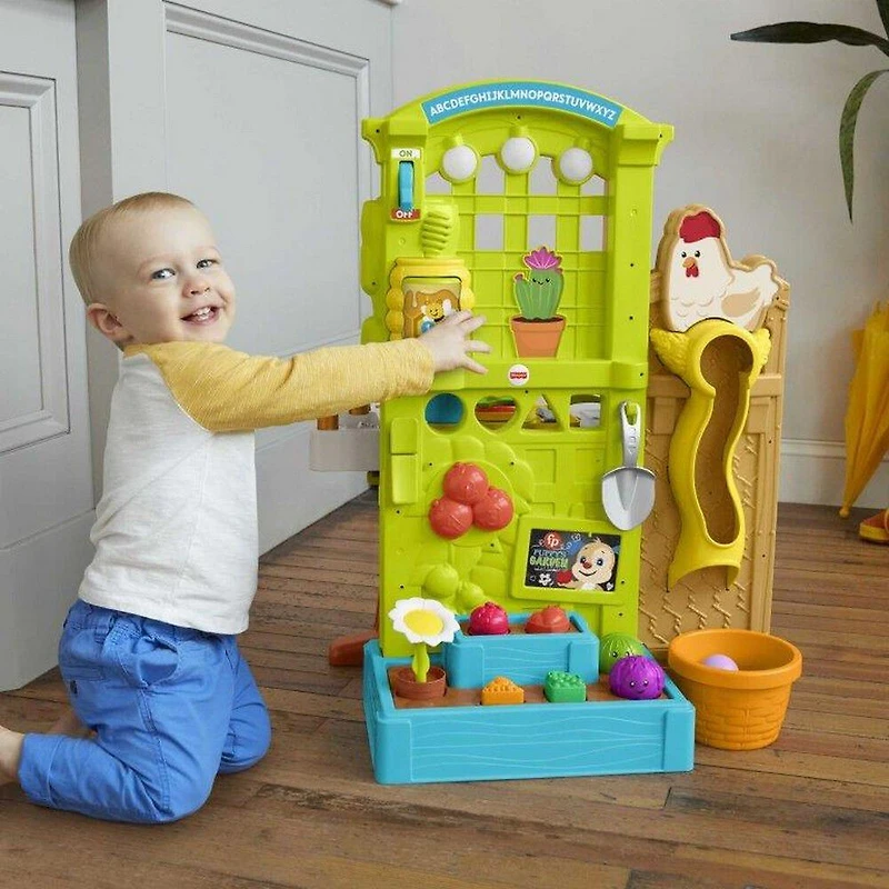 Fisher-Price - Rires et Éveil - Plaisirs du jardin à la cuisine - Version anglaise et française