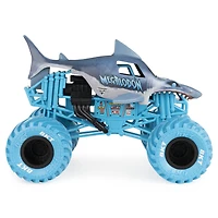 Monster Jam, Monster truck Megalodon officiel, véhicule en métal moulé à collectionner