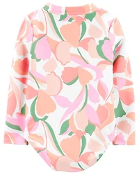 Maillot dermoprotecteur 1 pièce à imprimé fleuri Carter’s 5T