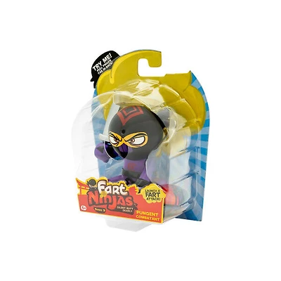 Fart Ninja - Pungent Combatant/Black/Purple