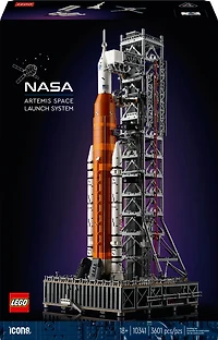 LEGO Icons NASA Artemis Space Launch System, Buildable Space Gift for Adults, DIY Project for Adults, 10341