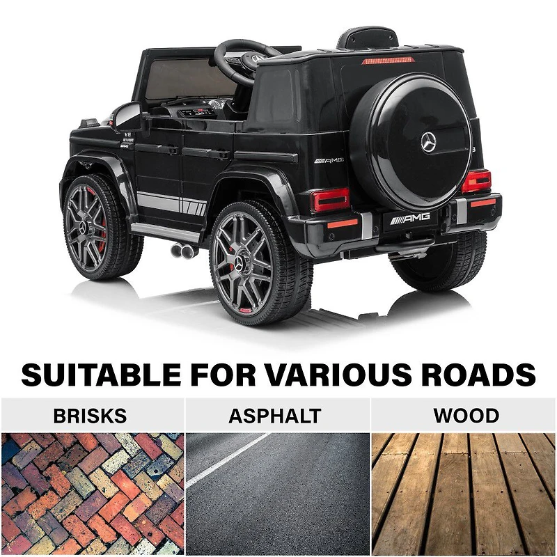 Voltz Toys Mercedes-Benz AMG G64 avec télécommande, noir