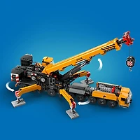 LEGO City Yellow Mobile Construction Crane Building Toy, Creative Birthday Gift for Kids, 60409