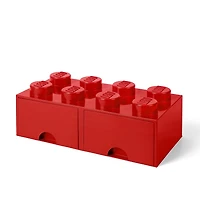 LEGO Storage Drawer 8 Red