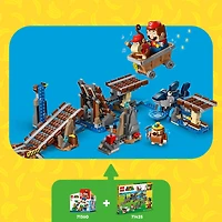 LEGO Super Mario Ensemble d'extension La course en wagon de Diddy Kong 71425 (1 157 pièces)