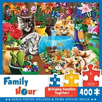 Casse-Tête 400 Pièces EZ-Grip Family Hour - "Marvelous Kittens"