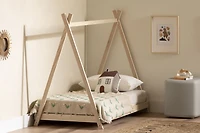 Sweedi Toddler Toddler Bed Natural Wood