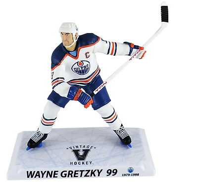 Wayne Gretzky Oilers Edmonton LNH Légende Figurine 6" - Édition limitée.