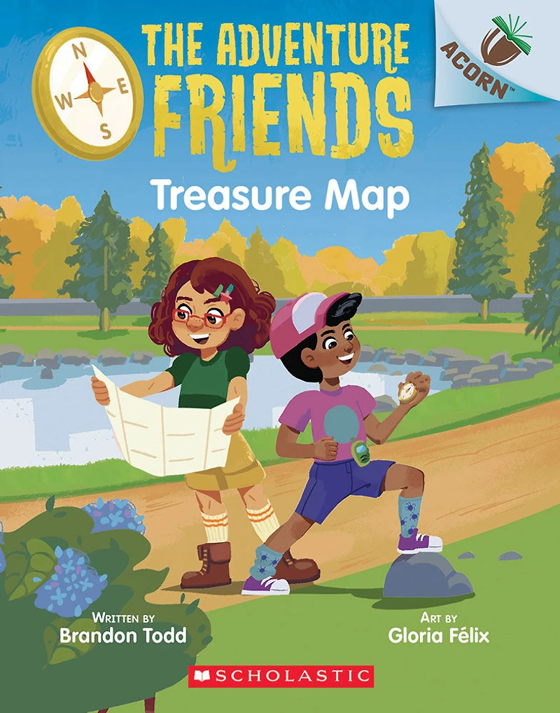 Treasure Map: An Acorn Book (The Adventure Friends #1) - Édition anglaise