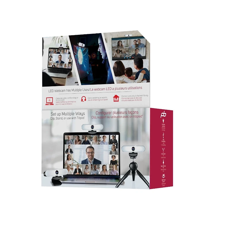 Packard Bell 1080P HD Webcam/LED + Mic - Édition anglaise