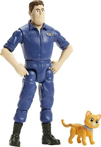 Disney/Pixar - Lightyear - Figurines - Buzz Lightyear et Sox, 12,7 cm