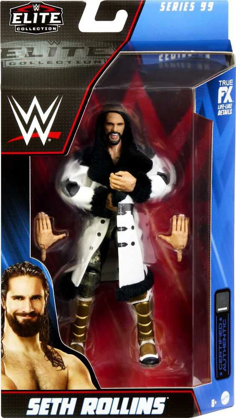 WWE- Figurine articulée Élite Seth Rollins