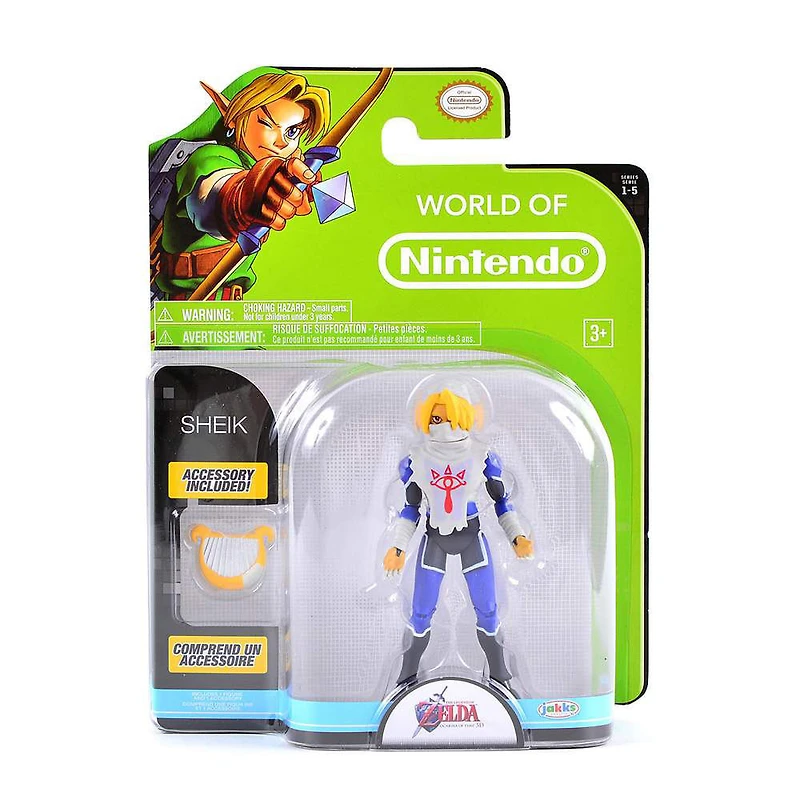 Nintendo - Figures Monde de Nintendo - Sheik Ocarina of Time