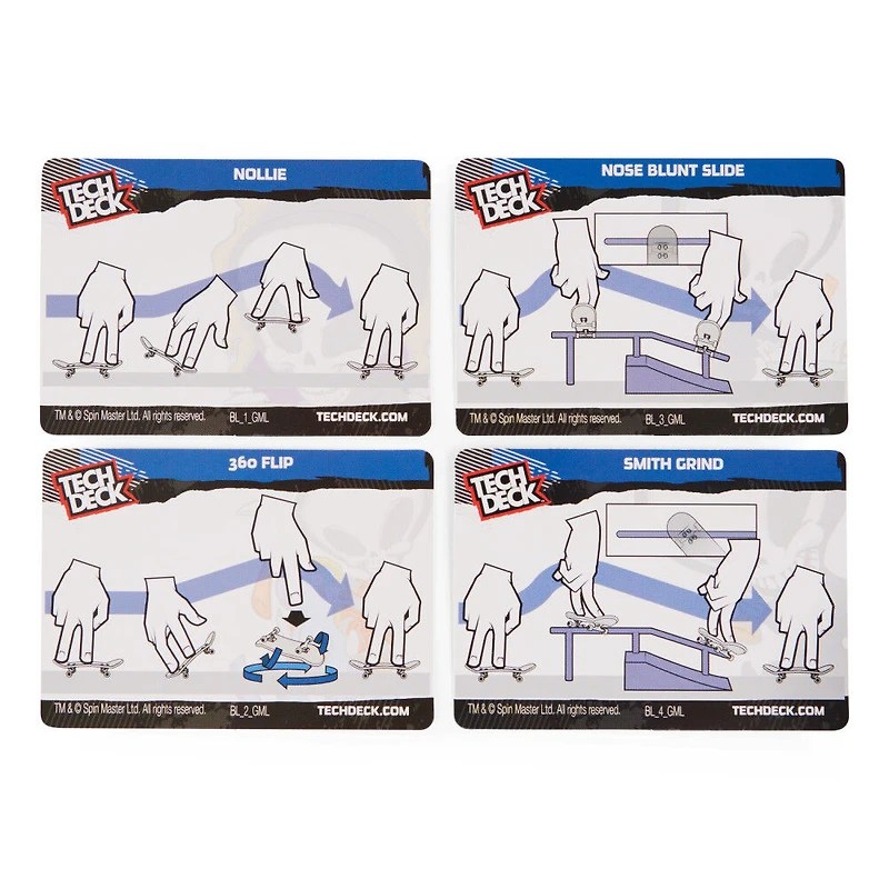 Tech Deck, Blind Skateboards Versus Series, Collectible Fingerboard 2-Pack and Obstacle Set