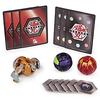 Bakugan, Starter Pack 3 personnages, Aurelus Gorthion, Créatures transformables à collectionner