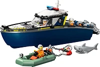 LEGO City Police Boat Chase Building & Pretend Play Toy for Kids, Boys & Girls, Ages 6+ - 60456