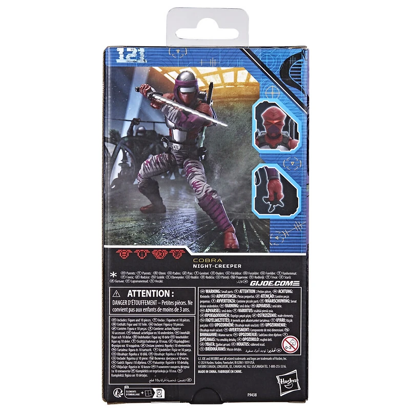 G.I. Joe Classified Series #121, Night-Creeper Ninja Action Figure