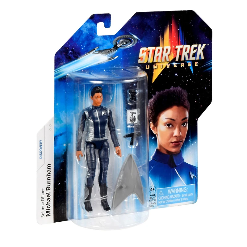 Star Trek 5" Univers Figurine - Officier Scientifique Michael Burnham (Star Trek Découverte)